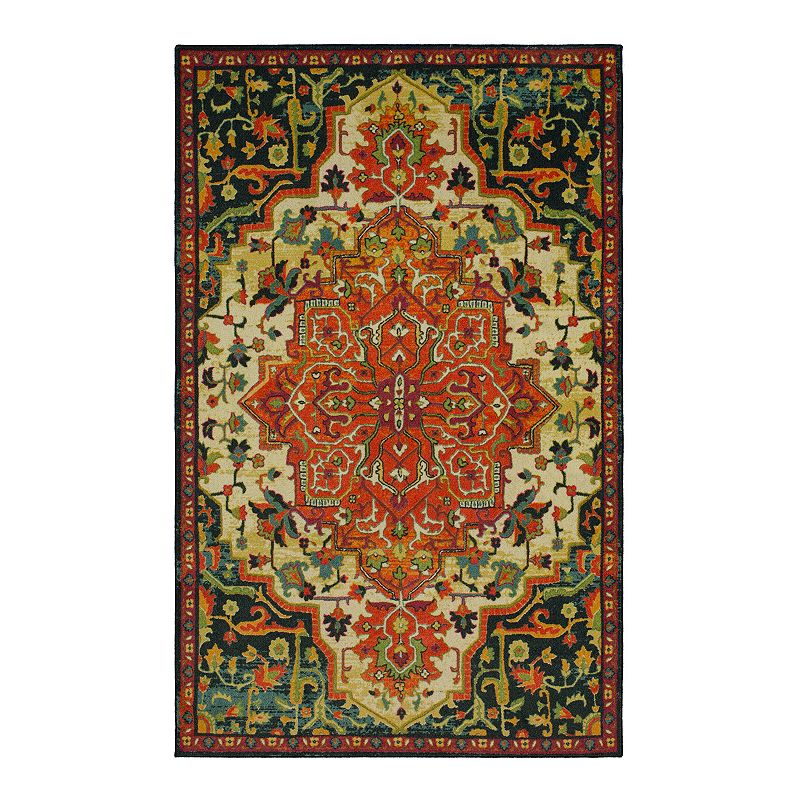 Mohawk Home Prismatic Emiko Recycled EverStrand Area Rug, Multicolor, 5X8 F