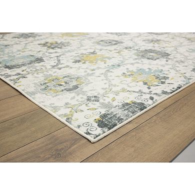Mohawk Home Prismatic Amherst Light Blue Recycled EverStrand Area Rug