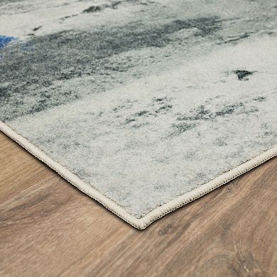 Mohawk Home Prismatic Gold Vein Grey Recycled EverStrand Area Rug