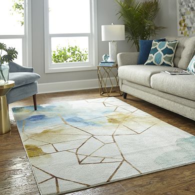 Mohawk Home® Prismatic Illusion Water Recycled EverStrand Area Rug