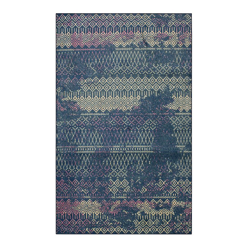 Mohawk Home Prismatic Prale Recycled EverStrand Area Rug, Purple, 8X10 Ft