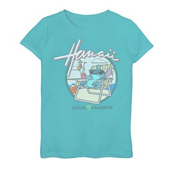 Disney's Lilo & Stitch Girls 7-16 Hawaii Local Favorite Graphic Tee