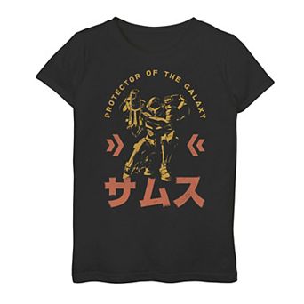 Girls 7-16 Nintendo Samus Protector Of The Galaxy Graphic Tee
