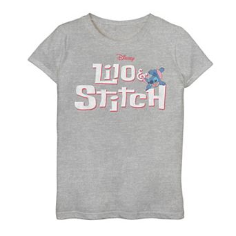 Disney's Lilo & Stitch Girls 7-16 Classic Logo Stitch Graphic Tee