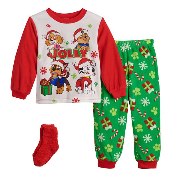 Christmas paw 2025 patrol pajamas