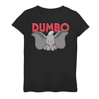 Disney's Dumbo Girls 7-16 Bold Blue Name Costumed Poster Graphic Tee