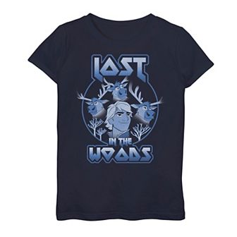 Disney's Frozen 2 Girls 7-16 Kristoff & Sven Lost In The Woods Graphic Tee