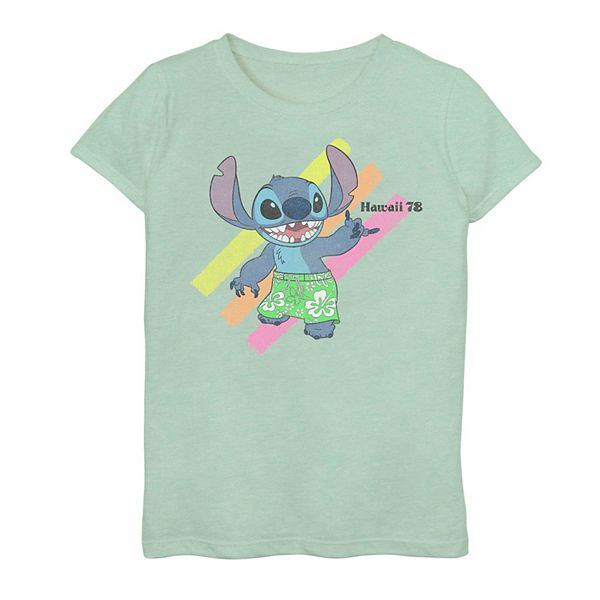 Disney's Lilo & Stitch Girls 7-16 Hawaii 78 Portrait Graphic Tee