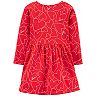 Toddler Girl Carter's Heart Printed Dress