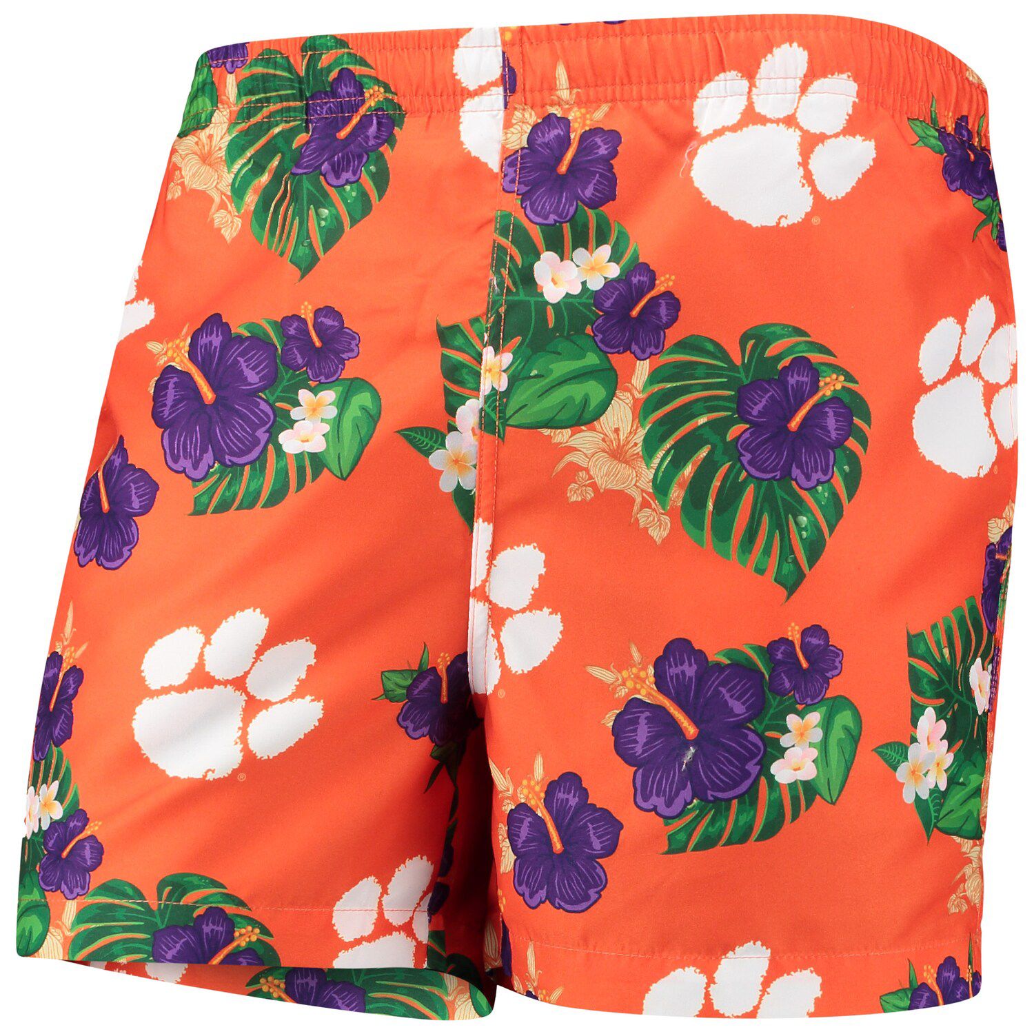 men's orange swim trunks