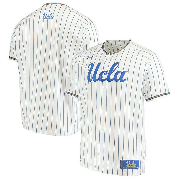 Men's Under Armour White UCLA Bruins Performance Replica Baseball Jersey