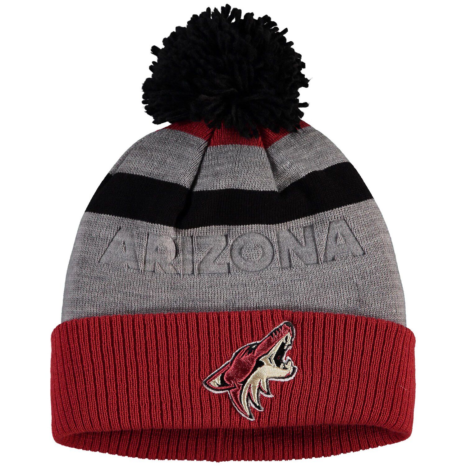 arizona coyotes beanie