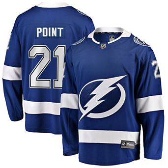 Men's Fanatics Branded Brayden Point Blue Tampa Bay Lightning Home Premier Breakaway Player Jersey