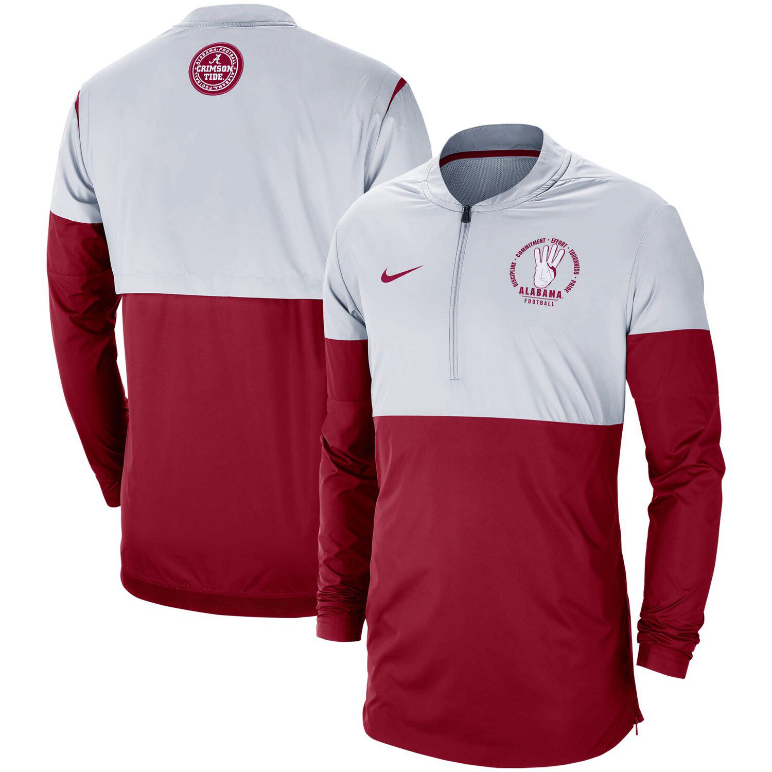 alabama football pullover