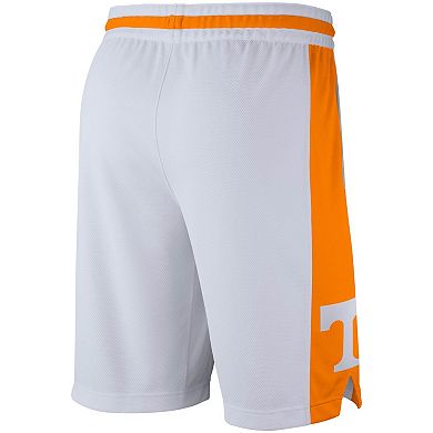 Men's Nike White Tennessee Volunteers Retro Replica Performance Basketball Shorts