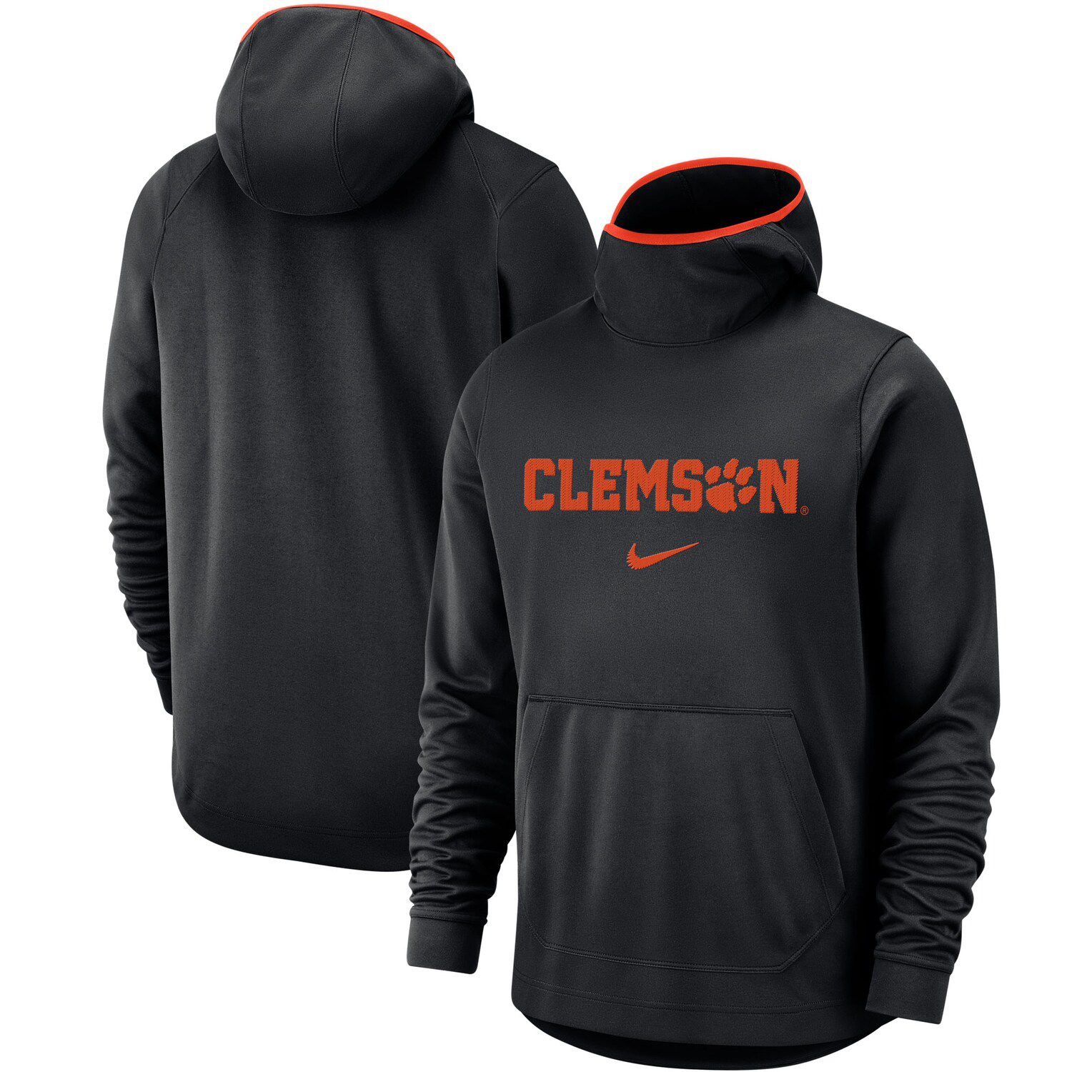 black clemson hoodie