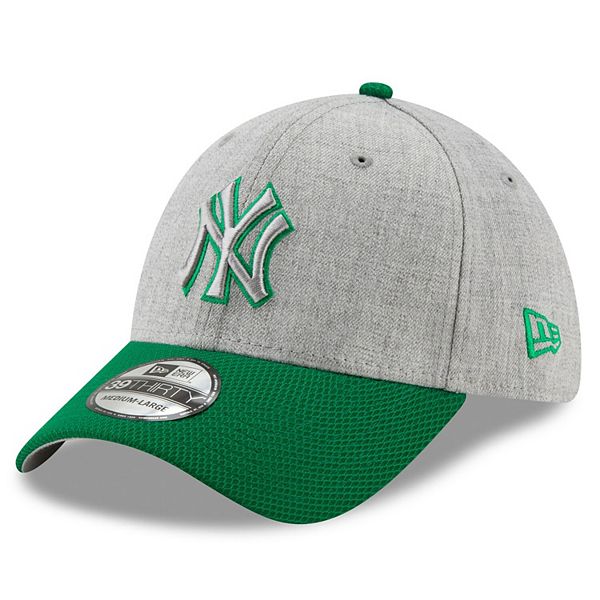 Men's New Era Gray/Green New York Yankees St. Patrick's Day Change Up ...