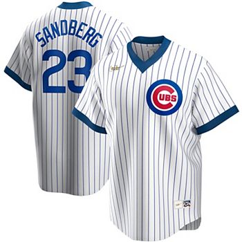 Men's Chicago Cubs Ryne Sandberg Mitchell & Ness White Authentic Jersey