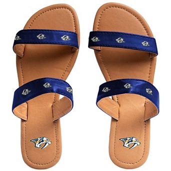 Women's Nashville Predators Double-Strap Sandals