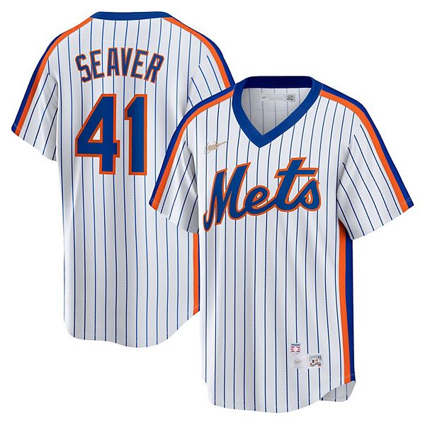 Men's Nike Tom Seaver White New York Mets Home Cooperstown