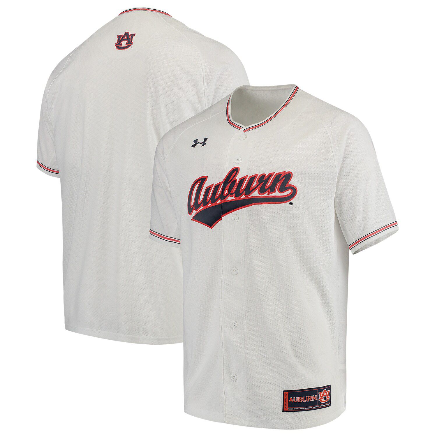 auburn baseball jersey under armour