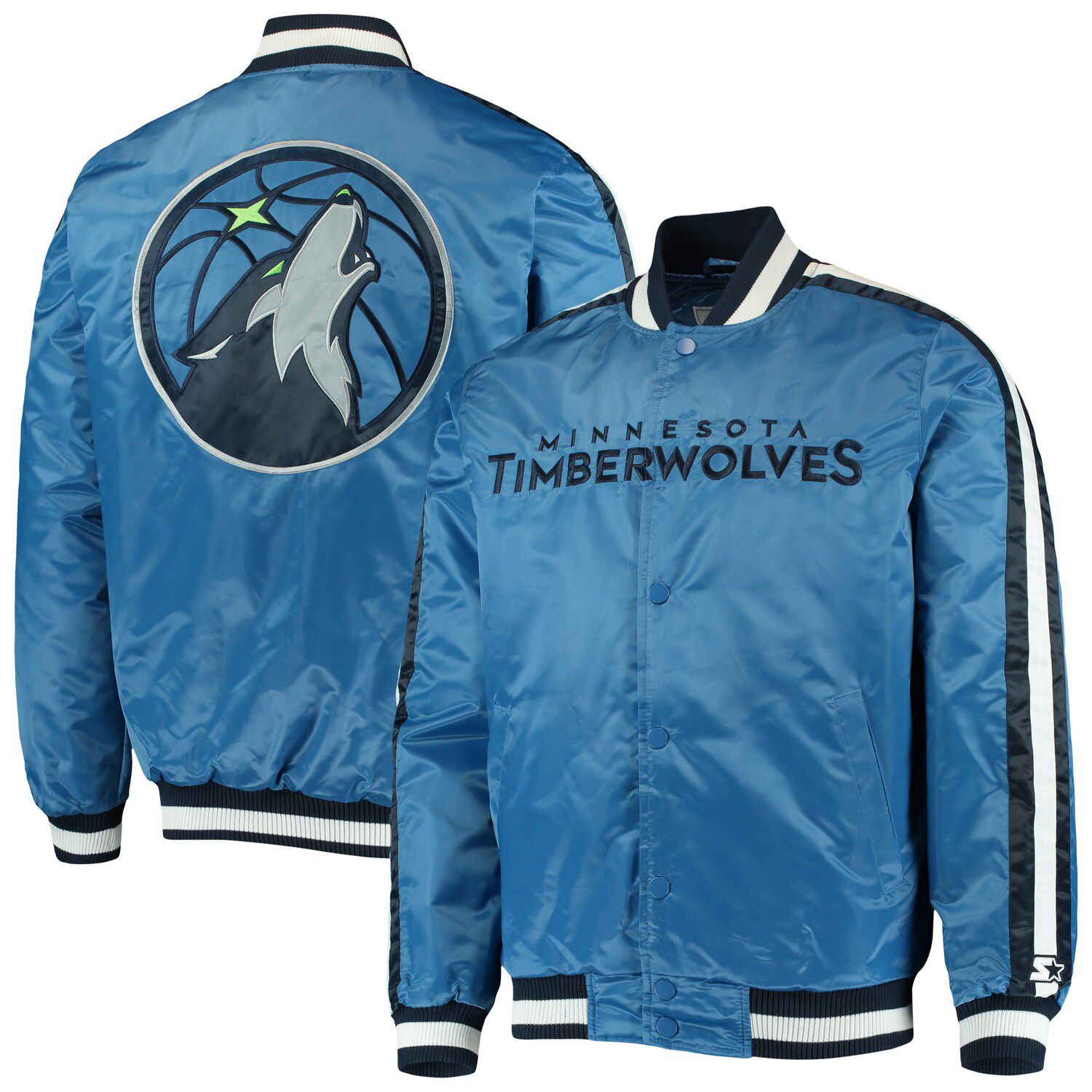 timberwolves bomber jacket