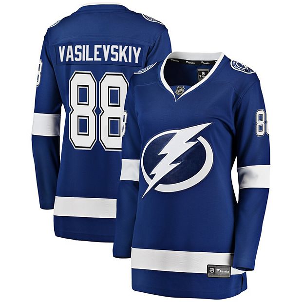 Andrei Vasilevskiy Signed Tampa Bay Lightning Blue Addidas Jersey