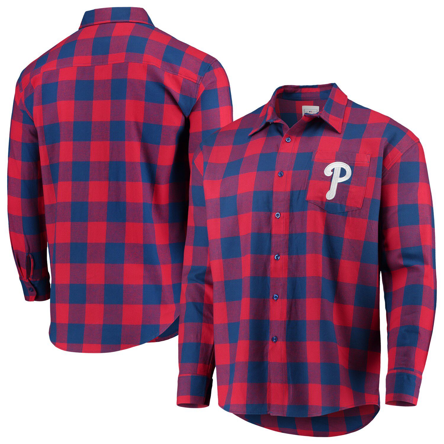 phillies button down shirt