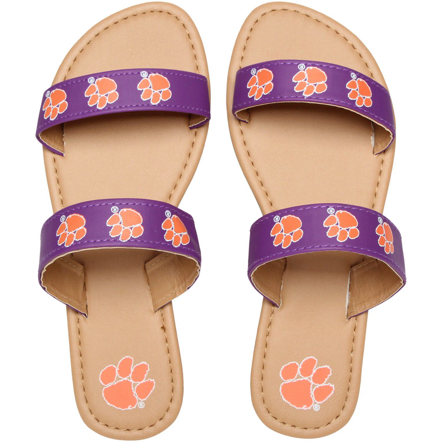 clemson flip flops