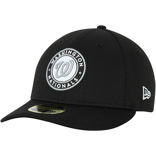 Men's New Era Black Washington Nationals Jersey 59FIFTY Fitted Hat