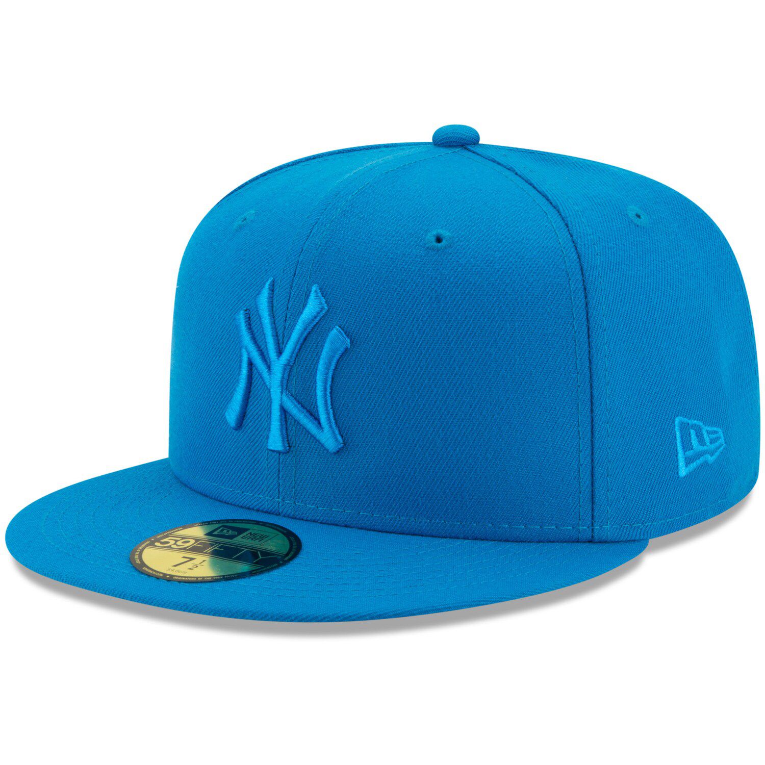 teal yankees hat
