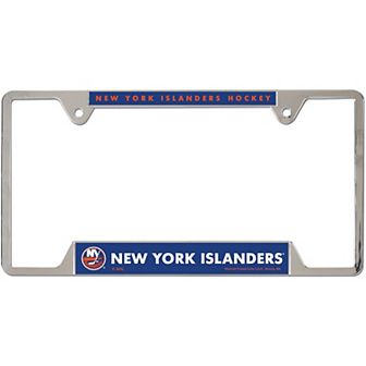 WinCraft New York Islanders Chrome Plated Metal License Plate Frame