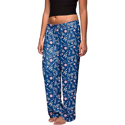 Women s Royal Los Angeles Dodgers Retro Print Sleep Pants