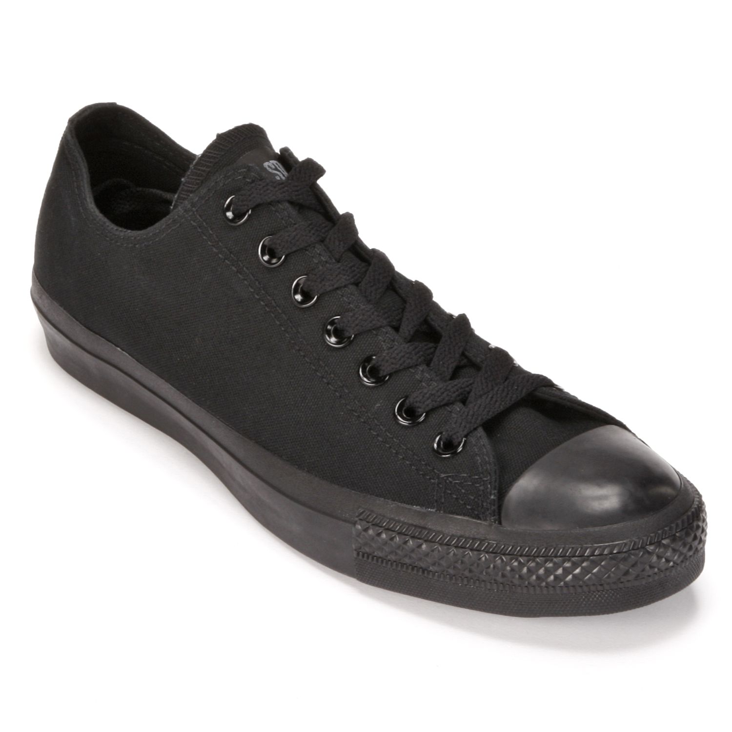 ladies black converse shoes