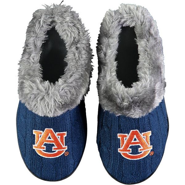 Women's Auburn Tigers Cable Knit Slide Slippers