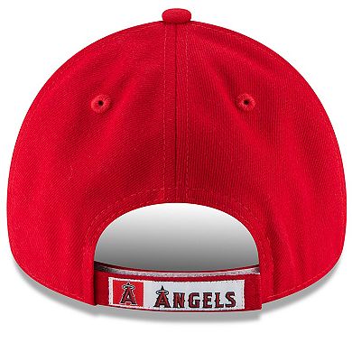 Youth New Era Red Los Angeles Angels Game The League 9FORTY Adjustable Hat