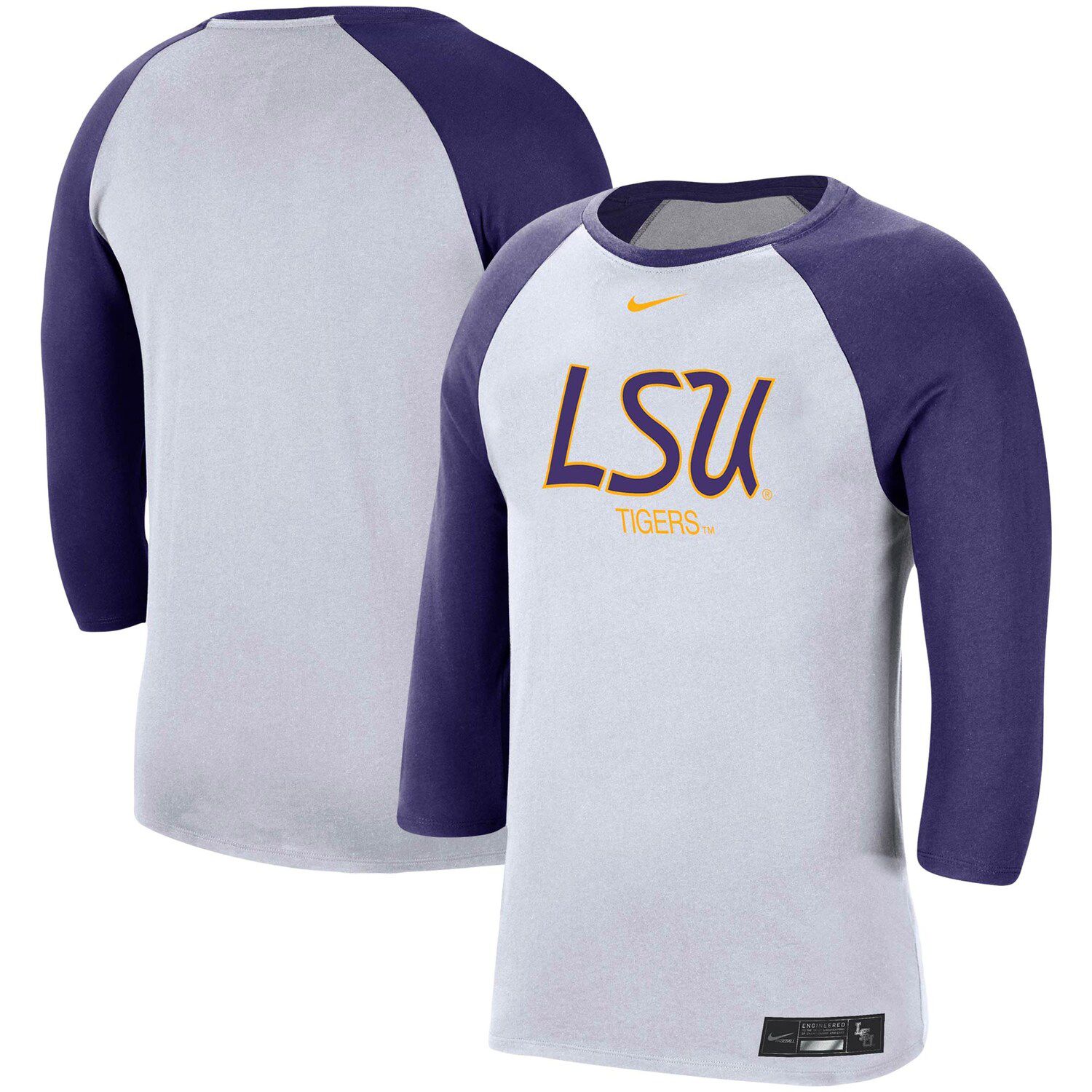 purple raglan shirt