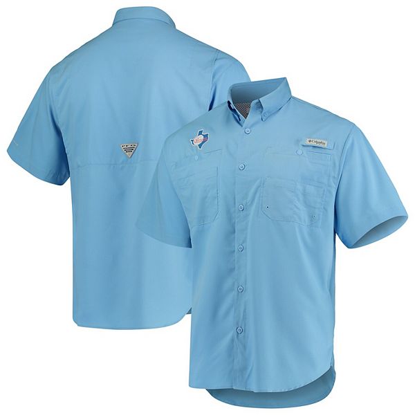 Columbia Sportswear Men's Texas Rangers Set Polo Shirt