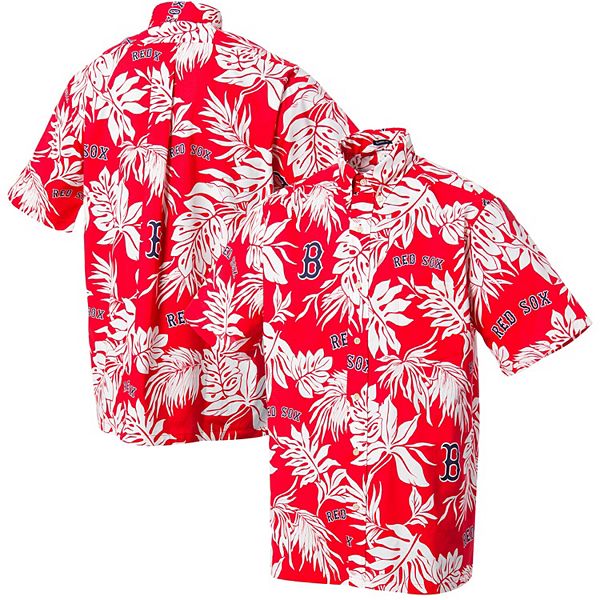 Personalized Boston Red Sox Full Printing Short Sleeve Dress Shirt Hawaiian  Summer Aloha Beach Shirt - White - Senprintmart Store