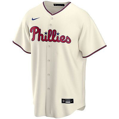 Men s Nike Bryce Harper Cream Philadelphia Phillies Alternate Replica Player Name Jersey
