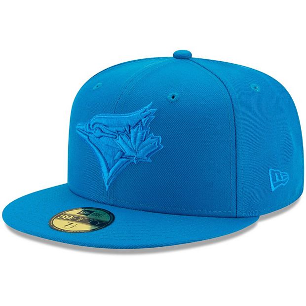 Men's Toronto Blue Jays New Era Cream Team Spring Color Basic 59FIFTY  Fitted Hat