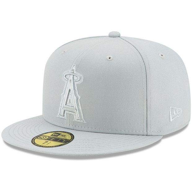 New Era Men's New Era Gray Los Angeles Angels Speed 39THIRTY Flex Hat