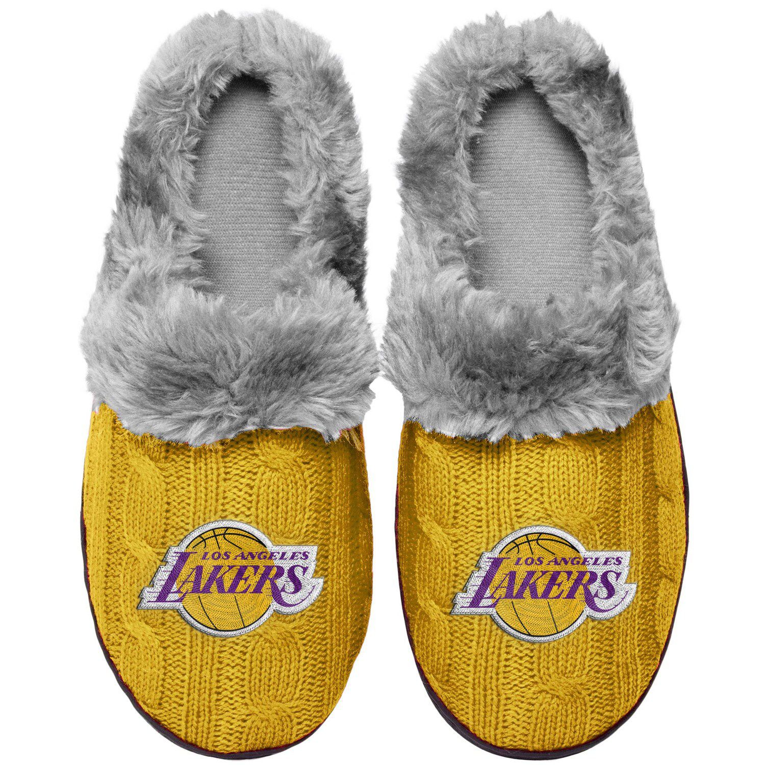 lakers slippers