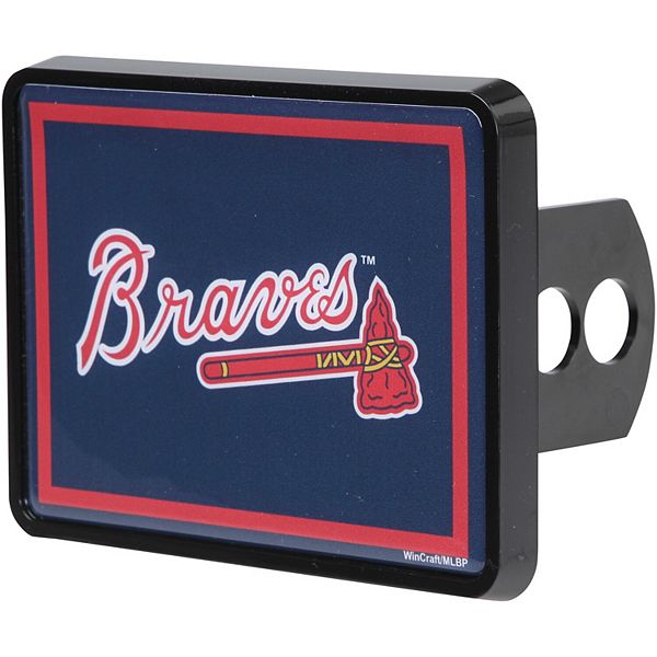 WinCraft Atlanta Braves Universal Rectangle Hitch Cover