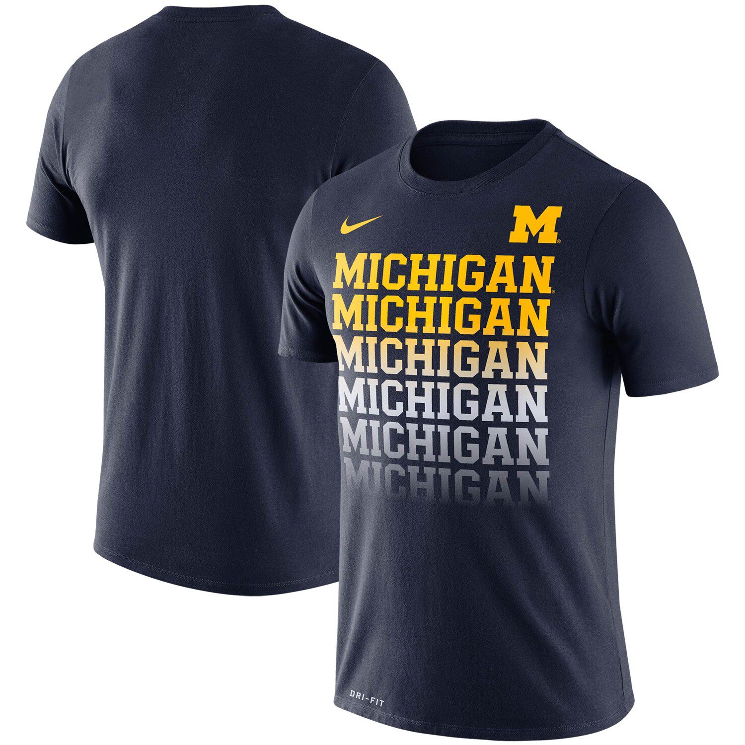 michigan dri fit shirt