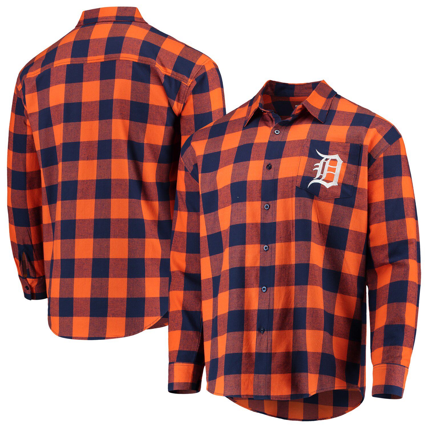 detroit tigers button up shirt