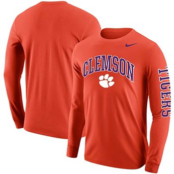 1 PAIR OF CLEMSON TIGERS ADULT LONG-SLEEVE COMPRESSION SLEEVES TWO BY FLEEVZ 