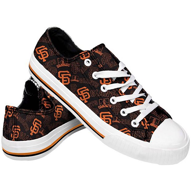 San Francisco Giants MLB Ladies Canvas Logo Slip-On Shoes