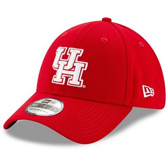 Men's New Era Red Houston Cougars Velocity 39THIRTY Flex Hat