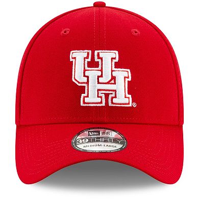 Men's New Era Red Houston Cougars Velocity 39THIRTY Flex Hat